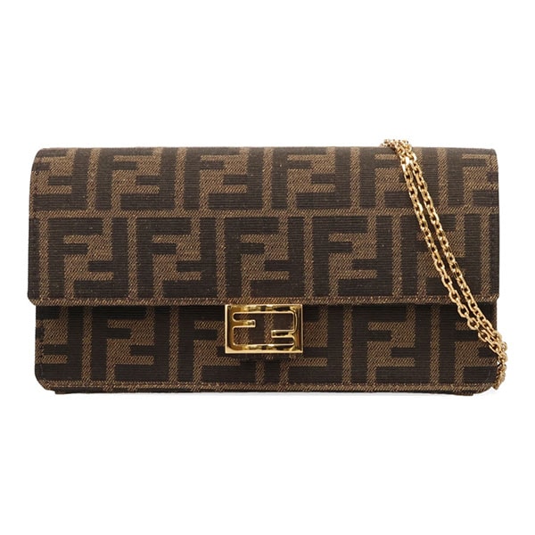 フェンディ バッグ レディース FENDI バゲット ショルダー8M0498 A98P F0A6E ブラウン