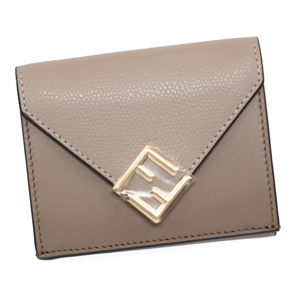 フェンディ 財布 レディース FENDI FFダイヤモンド財布 8M0480 ALV4 F1N1G グレー+ダブグレー