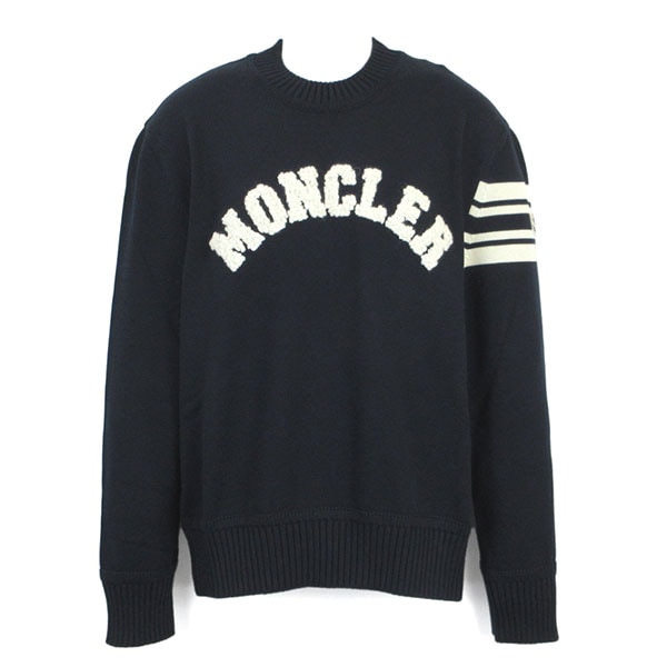 モンクレール ニット メンズ MONCLER セーター 9C00009 M1367 776 ネイビー サイズXL