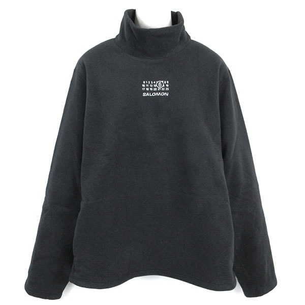 エムエム6 サロモン フリース メンズ MM6 Salomon テクニカルフリース Maison Margiela ブラック SH0NH0019 M20140 899 サイズL