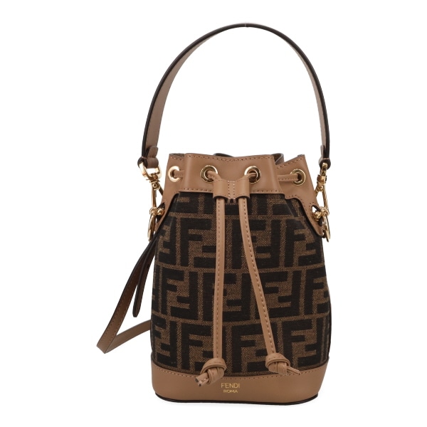 フェンディ バッグ レディース FENDI モントレゾール ミニバッグ 8BS093 ALP3 F1AOE ブラウン