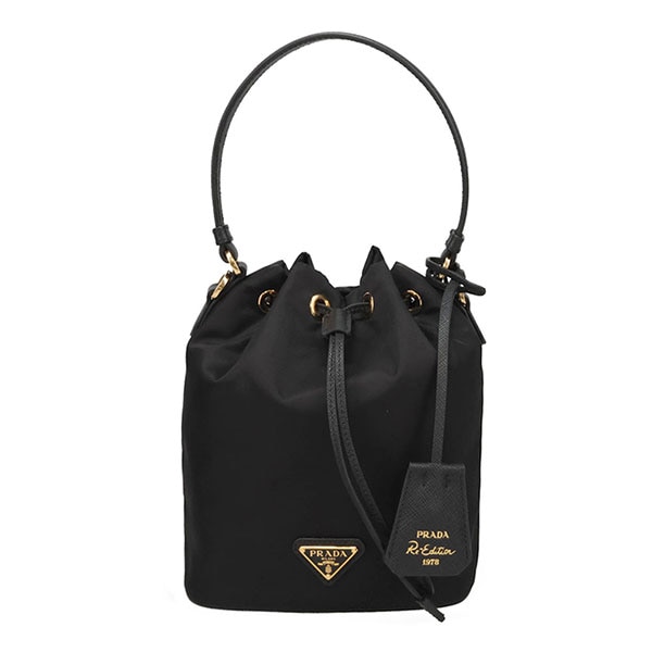 プラダ バッグ レディース PRADA リエディション1978 リナイロン ミニバッグ 1BE067 RV44 F0002 ブラック