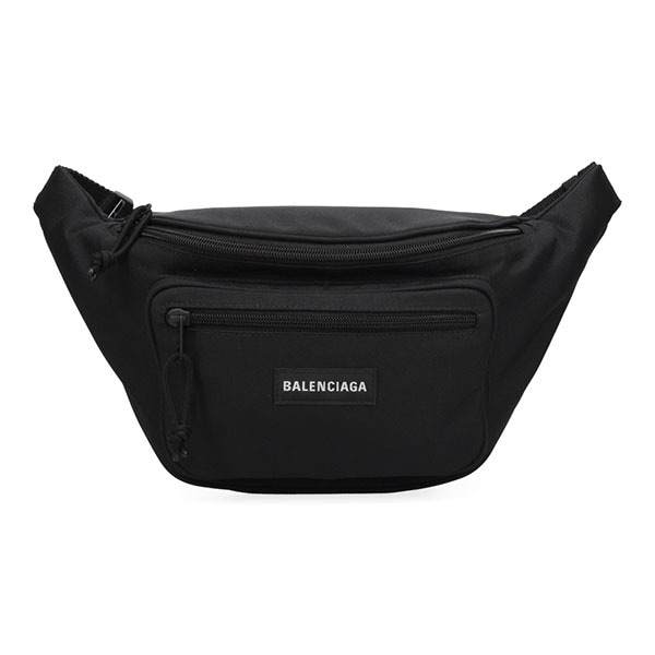 バレンシアガ バッグ メンズ BALENCIAGA エクスプローラー ベルトバッグ 482389 2JMF7 1000 ブラック ホワイト