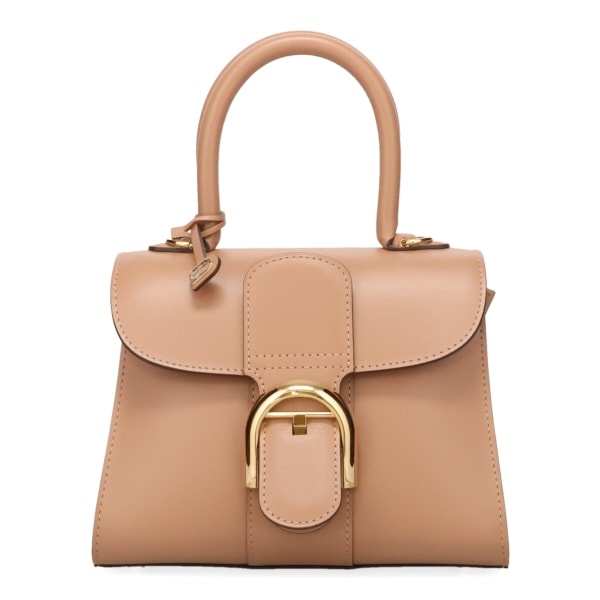デルヴォー バッグ レディース DELVAUX ブリヨン ミニ ボックスカーフ AA0406 AAM0 24FDO テンダーベージュ