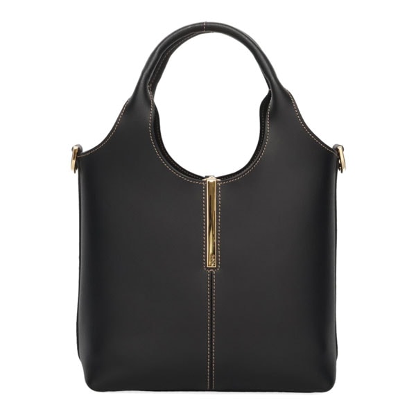 トッズ バッグ レディース TOD'S レザー ショッピングトートバッグ ミニ XBWEBRF0100 UBL B999 ブラック