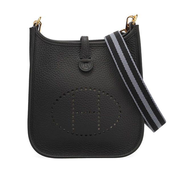 【プレミアム価格】 エルメス エブリン TPM 16cm HERMES トリヨンクレマンス ブラック グリフュメ ゴールド金具 085944