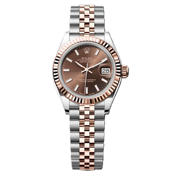 【プレミアム価格】ロレックス ROLEX レディデイトジャスト28　ジュビリーブレス チョコレート 279171　表示価格は国内定価になります。販売価格はお問い合わせ下さい。