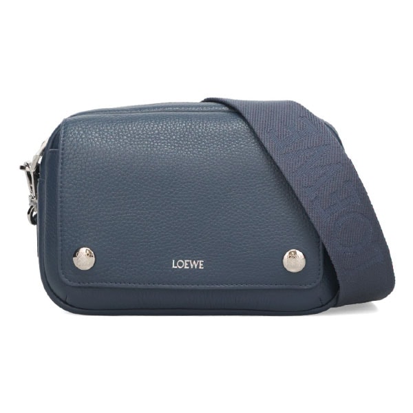 ロエベ バッグ メンズ LOEWE ペブル メッセンジャーバッグ スモール BANBPCBX01 6969 インディゴダイ