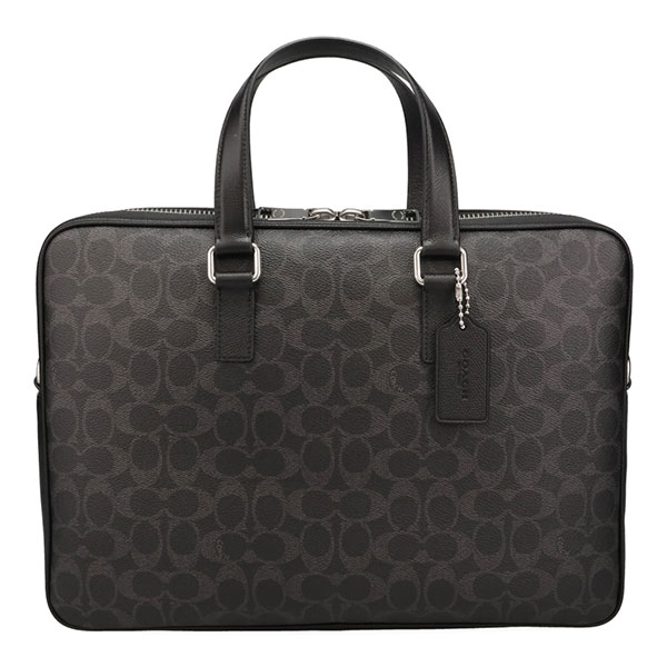 コーチ バッグ メンズ COACH ケイデン ブリーフバッグ シグネチャーキャンバス CCC81 OY2 ブラック