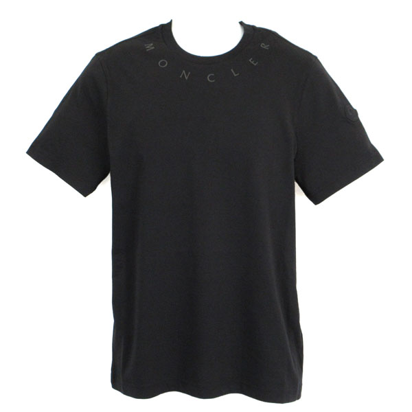 モンクレール Tシャツ メンズ MONCLER 8C00017 879AYW 999 ブラック Sサイズ ※サイズ別の在庫状況はお問合せください。