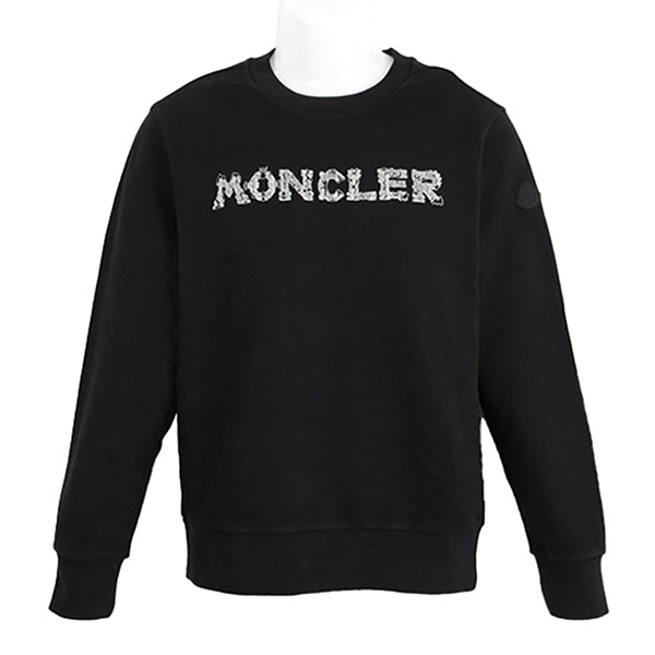 モンクレール トレーナー メンズ MONCLER 8G00034 89AUJ 999 ブラック Mサイズ ※サイズ別の在庫状況はお問合せください。