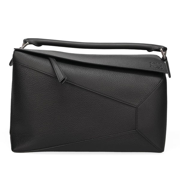 ロエベ バッグ メンズ LOEWE パズルエッジバッグ ラージ グレインカーフ B510P00X05 1100 ブラック