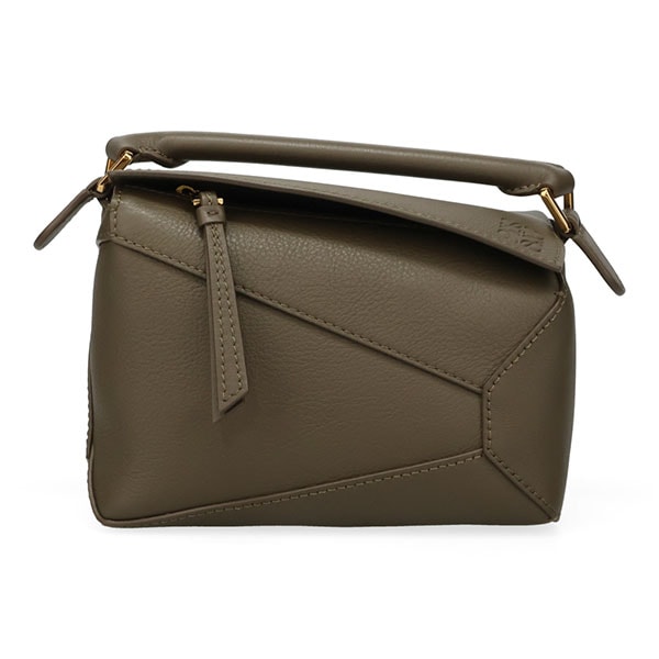 ロエベ バッグ レディース LOEWE パズルバッグ ミニ クラシックカーフ A510P88X26 3969 ダークカーキグリーン