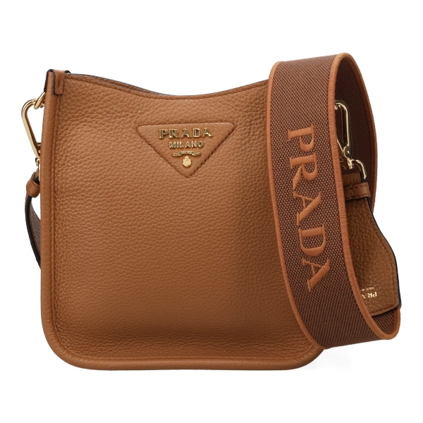 プラダ バッグ レディース PRADA ヴィッテロダイノ ソフトレザー ミニショルダーバッグ 1BH191 2DKV F03V8 CARAMEL キャラメル