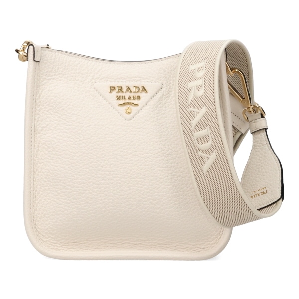 プラダ バッグ レディース PRADA ヴィッテロダイノ ソフトレザー ミニショルダーバッグ 1BH191 2DKV F02EU BIANCO ホワイト