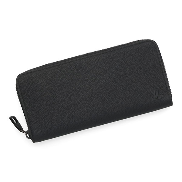 【プレミアム価格】 ルイヴィトン 財布 メンズ LOUIS VUITTON LVアエログラム ジッピーウォレット ホリゾンタル ブラック M25959
