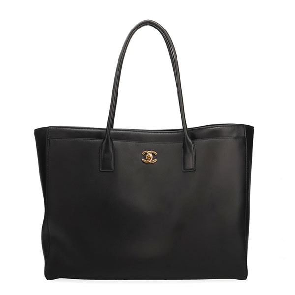 【プレミアム価格】 シャネル バッグ レディース CHANEL ラージトートバッグ AS6239 B24023 94305 ブラック ゴールド金具