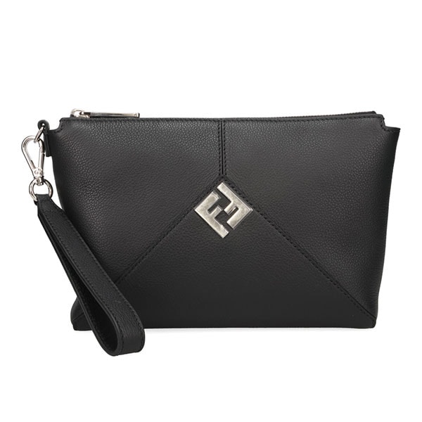 フェンディ バッグ メンズ FENDI ルイ クラッチバッグ 7VA679 ASIH F0GXN ブラック
