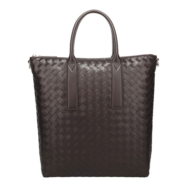 ボッテガヴェネタ バッグ メンズ BOTTEGA VENETA イントレチャート ファスナー ノースサウス トートバッグ 815783 V2HL1 2145 フォンデンテ