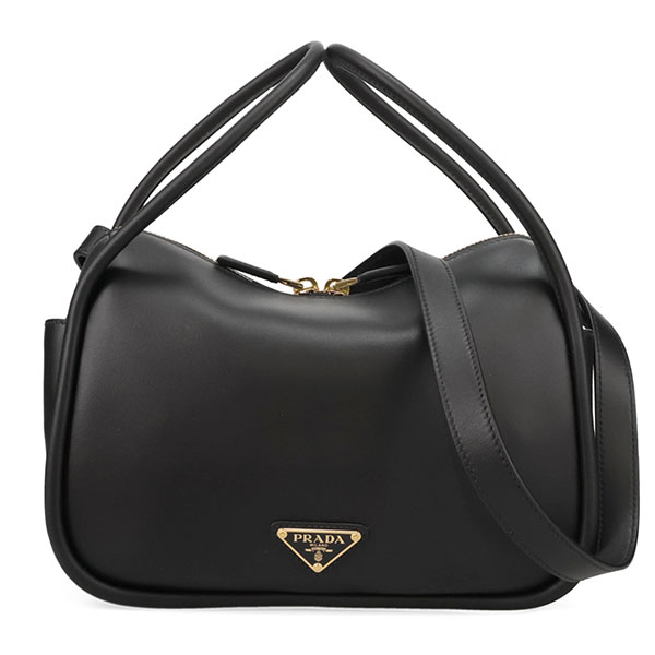 プラダ バッグ レディース PRADA ダーリン ソフトグレインレザー ハンドバッグ 1BA451 2CYS F0002 NERO ブラック
