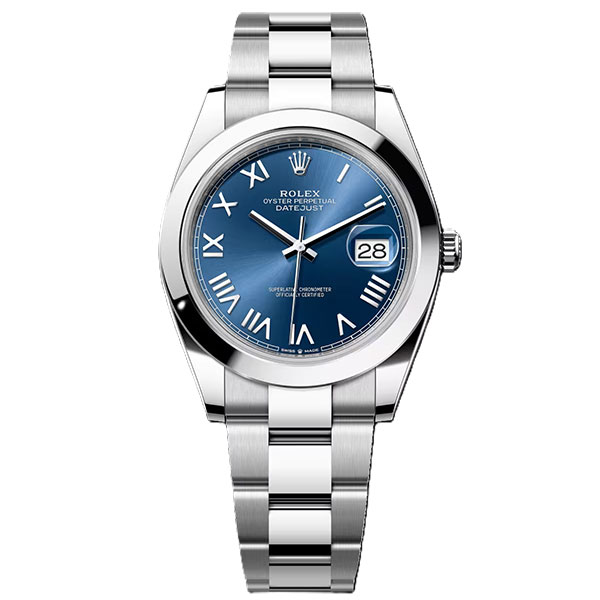 【プレミアム価格】 ロレックス ROLEX デイトジャスト41 ブライトブルー 126300 表示価格は国内定価になります。販売価格はお問い合わせ下さい。