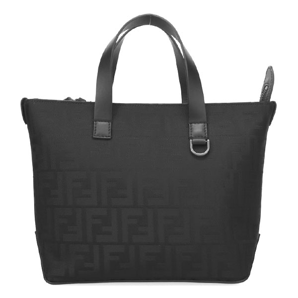 フェンディ バッグ メンズ FENDI FFスクエア トートバッグスモール 7VA658 AVC6 F05TR ブラック