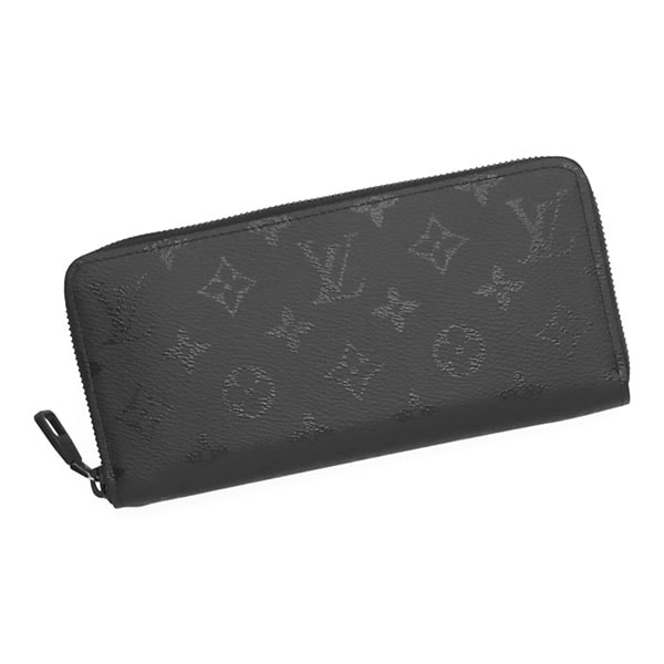 【プレミアム価格】 ルイヴィトン 財布 メンズ LOUIS VUITTON モノグラムミッドナイト ジッピーウォレットホリゾンタル M28048