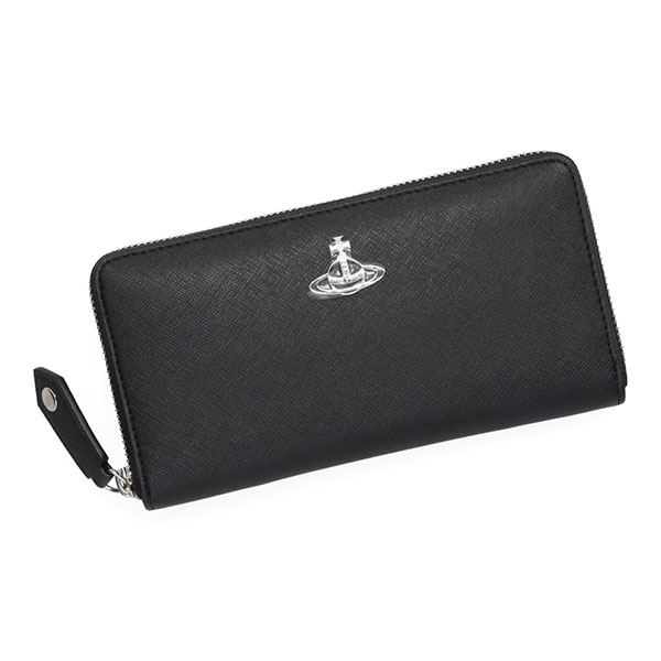 ヴィヴィアンウエストウッド 財布 Vivienne Westwood クラシック ジップアラウンドウォレット 51050023 S000B N401 ブラック