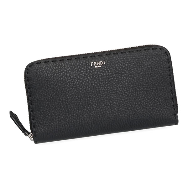 フェンディ 財布 メンズ FENDI セレリア ジップアラウンド財布 7M0210 AW2F F0R2A ブラック