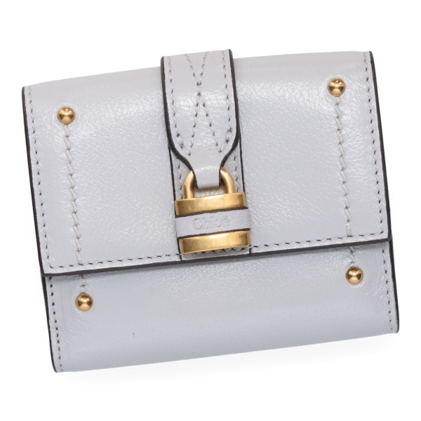 クロエ 財布 レディース CHLOE パディントン ミニトリフォールド CH26SP914 O37 4A5 グレイッシュブルー