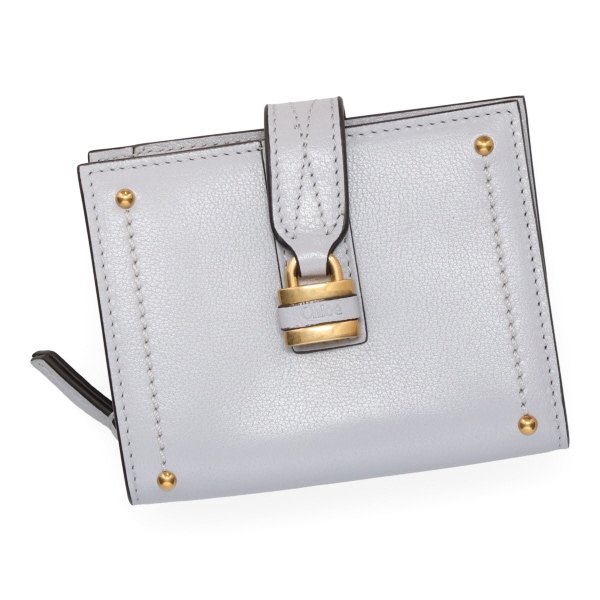 クロエ 財布 レディース CHLOE パディントン スクエアウォレット CH26SP916 O37 4A5 グレイッシュブルー