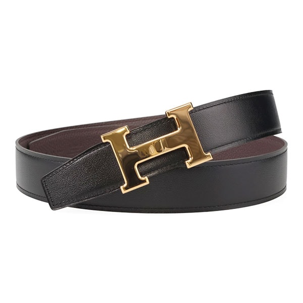 【プレミアム価格】 エルメス ベルト HERMES キット 32 ゴールドバックル ブラック/ショコラ サイズ95cm ボックスカーフ/トゴ 064544/073967