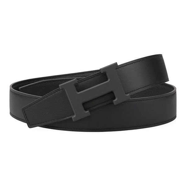 【プレミアム価格】 エルメス ベルト HERMES キット 32 ブラックバックル ブラック/ブラック サイズ90cm ボックスカーフ/トゴ 080029/073967