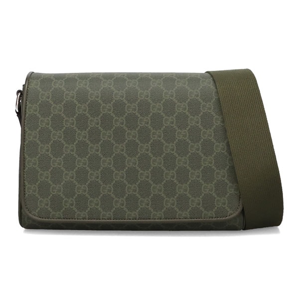 グッチ バッグ メンズ GUCCI GGパターン ミディアムクロスボディバッグ 792124 FAFAI 8489 フォレストグリーン