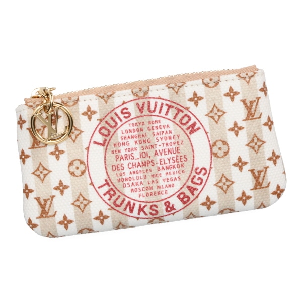 【プレミアム価格】 ルイヴィトン 財布 レディース LOUIS VUITTON LVリゾート ポシェットクレ ヌードピンク M29023