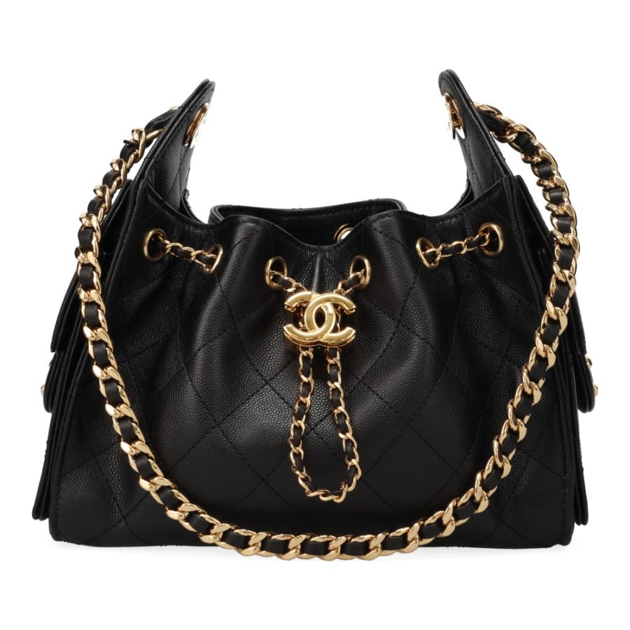 【プレミアム価格】 シャネル バッグ レディース CHANEL シャネル25 ミニハンドバッグ AS5631 B24704 94305 ブラック ゴールド金具