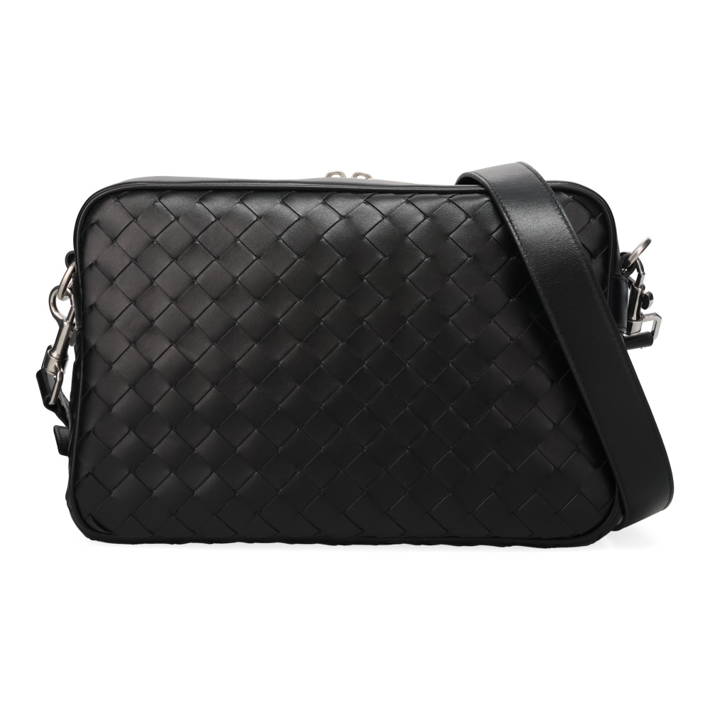 ボッテガヴェネタ バッグ メンズ BOTTEGA VENETA イントレチャートカメラバッグ 755925 V2HL1 8803 ブラック