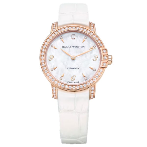 ハリーウィンストン　ミッドナイトコレクション  HarryWinston ミッドナイトオートマチック 29mm　MIDAHM29RR001　レディース　ダイヤモンド　自動巻