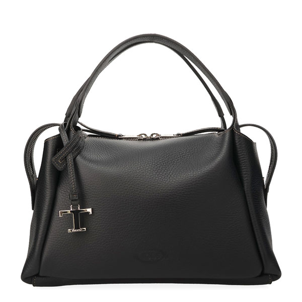 トッズ バッグ レディース TOD'S Tタイムレス レザーバッグ スモール XBWAPAU0200 QRI B999 ブラック