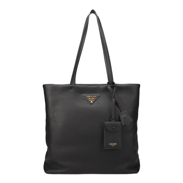 プラダ バッグ レディース PRADA ヴィッテロダイノレザー トートバッグ 1BG550 2DKV F0002 ブラック