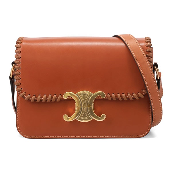 セリーヌ バッグ レディース CELINE ティーン トリオンフバッグ 18842 3FUM 04LU タンブラウン