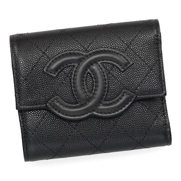 【プレミアム価格】 シャネル 財布 レディース CHANEL AP5456 B25537 94305 ブラック