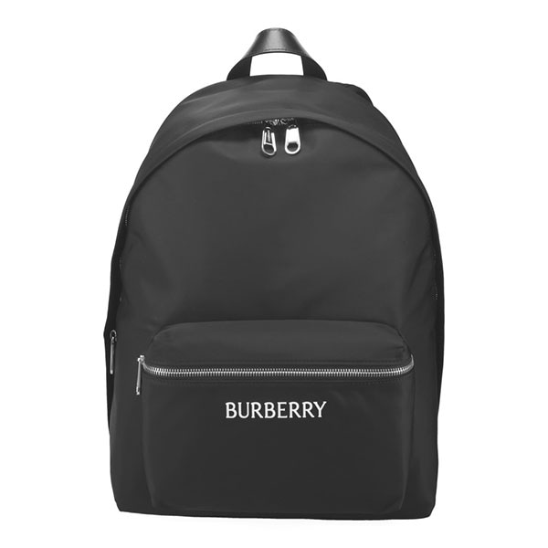 バーバリー バッグ メンズ BURBERRY ロゴ バックパック 8126753 ブラック