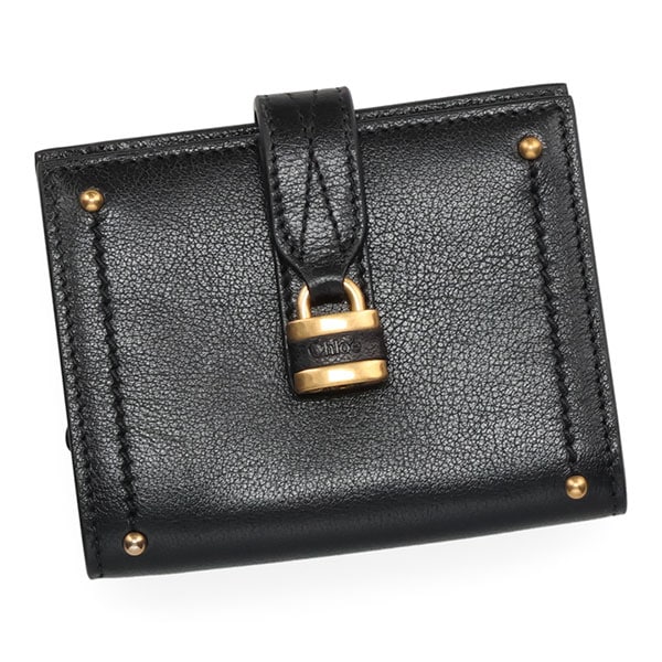 クロエ 財布 レディース CHLOE パディントン スクエアウォレット CH26SP916 O37 001 ブラック