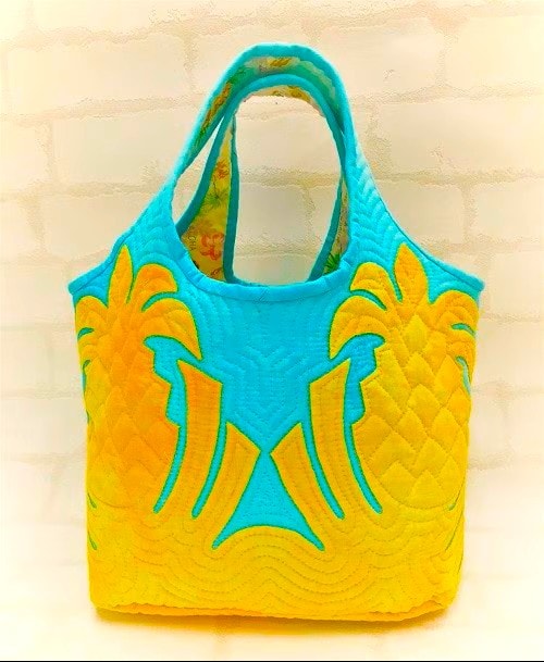 パイナップルのおしゃれバッグ　※DVD付き