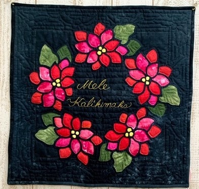 ステンドグラスキルト