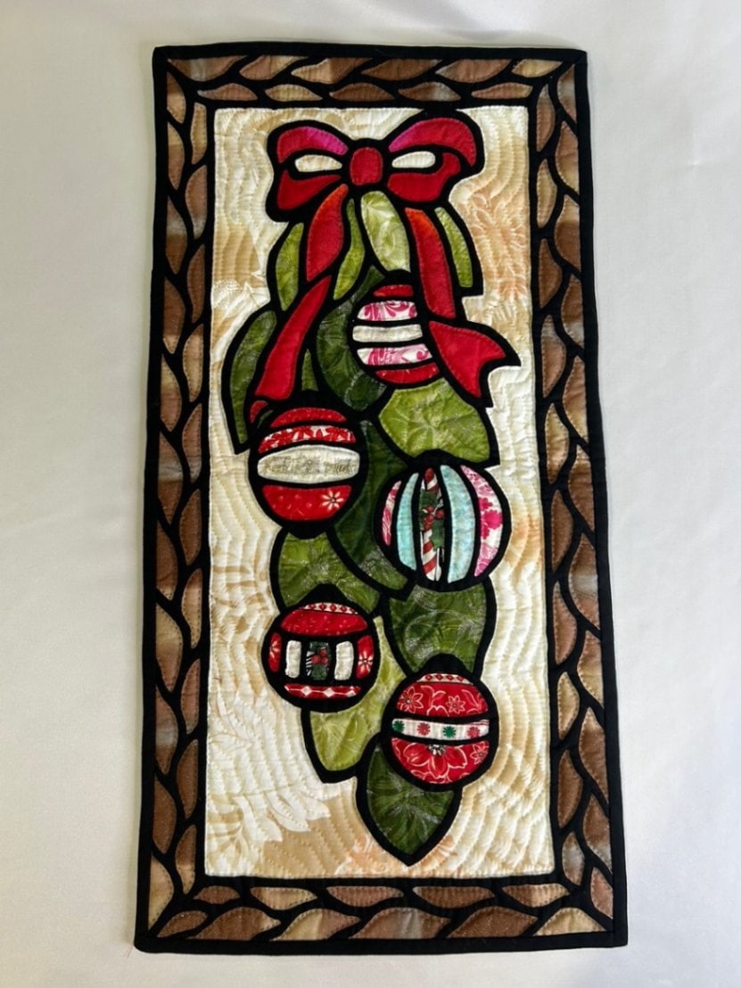 ステンドグラスキルト