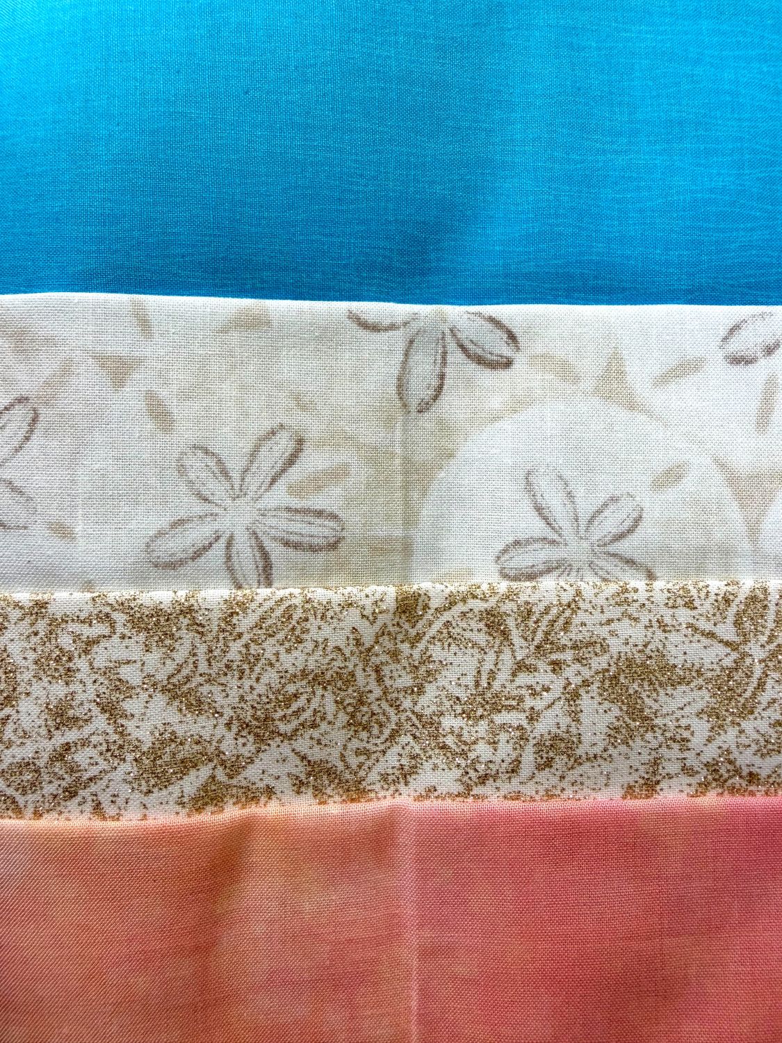 サンゴ～ステンドグラスキルト