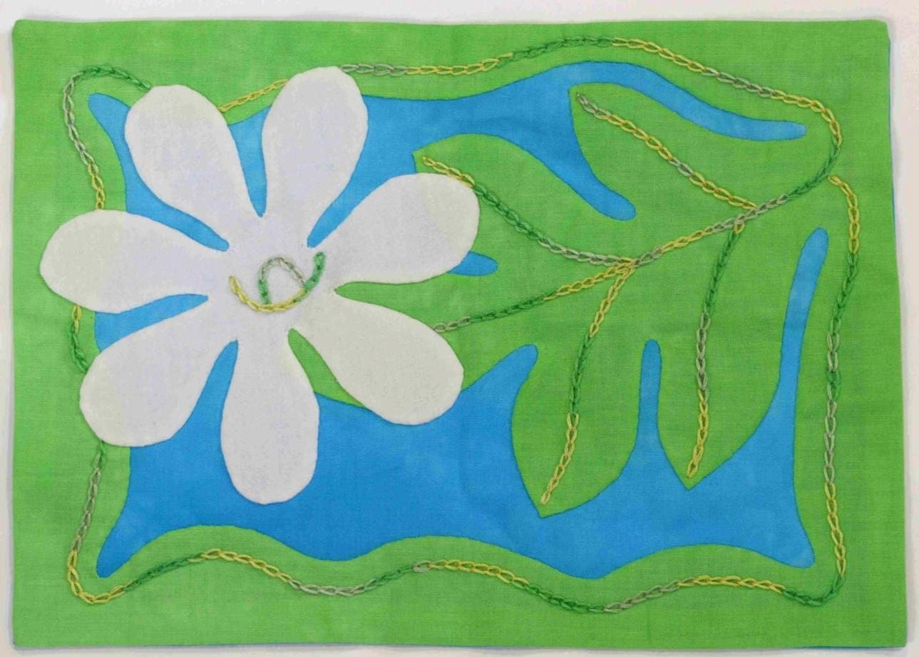 E.タヒチティアレのティーマット（2枚組）