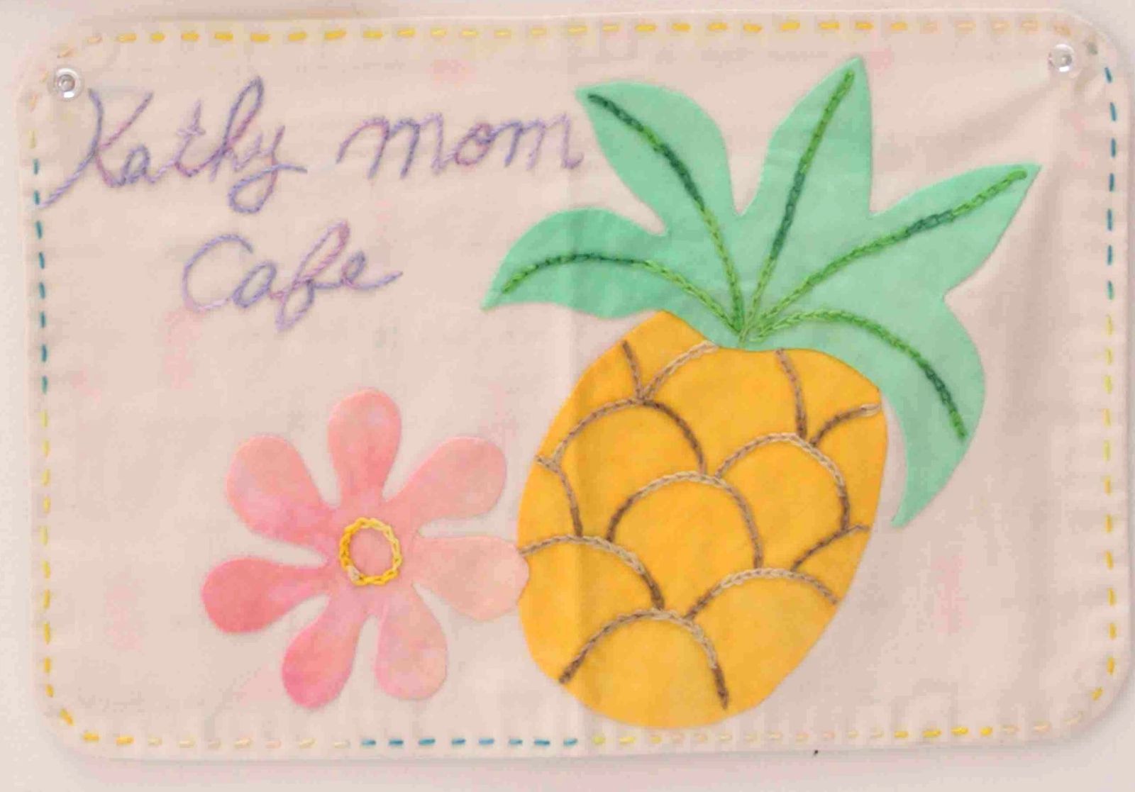 J.パイナップルのティーマット（2枚組）